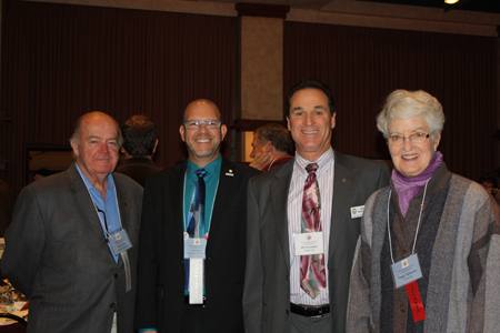 Jack Geary, Mike Kalhoff, Bill Rousseau and Peggy Soberanis