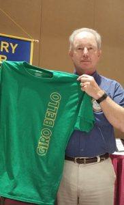 Don McMillan with Giro Bello shirt