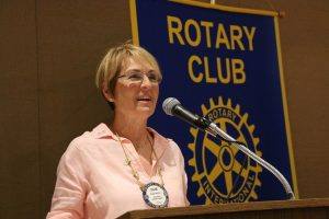 Rotarian of the Year Diane Moresi