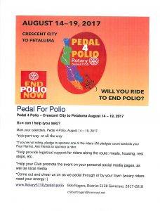 Pedal For Polio