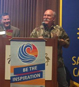 Robert Pierce is selected as Rotarian of the Year